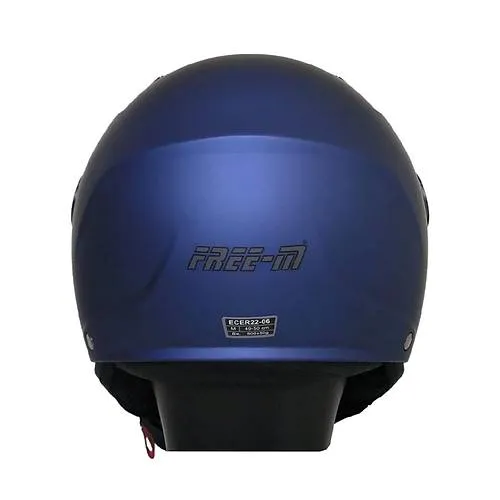 FREE-M FR215 MAVİ YARIM ÇOCUK KASKI